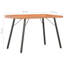 Abiba Metal Base Writing Desk-2050287956