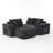 L Shaped Sectional Sofa, 104" Cloud Couch with Chaise, Extra Deep Seats, No Assembly Needed, Modern Modular Corner Sofa for Living Room, Black Chenille-1731766955