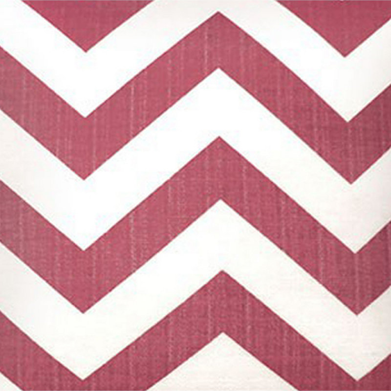 Coussin décoratif Bates, H 15,3 po x l 15,3 po, Rouge
