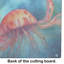 Jellyfish Glass Cutting Board Large