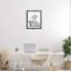 «Happy Elephant on Chaise», art mural encadré sur toile flottante, design par Rachel Nieman-405196982-405196983