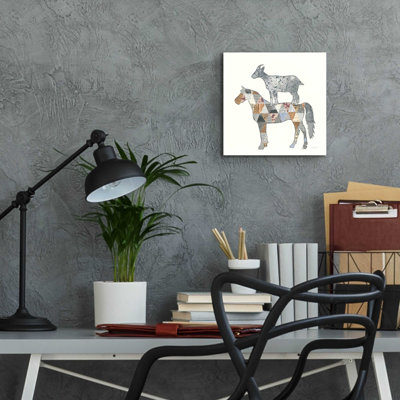 «Farm Sweet Farm Element IV» par Courtney Prahl, art mural en verre acrylique