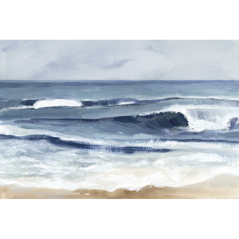 Surf Spray I, H 20 po x l 30 po, Non, Cadre simple érable érable