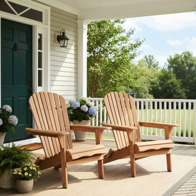 Chaise pliante de 2 personnes avec bois de pruche préassemblé et fabriqué de qualité pour regarder les étoiles sur le toit
