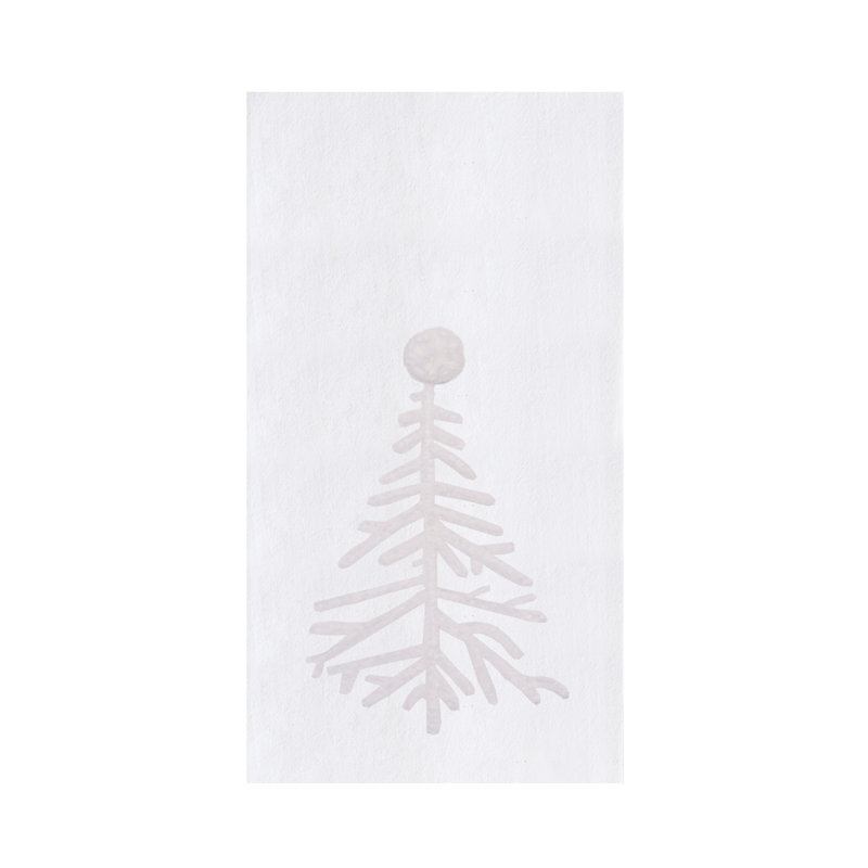 Torchon 100% coton Coastal Driftwood Tree