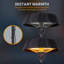 Lowry LTTPTH3 1.5kW Table Top Patio Heater in Black