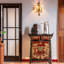 Nouvelle armoire de véranda rétro en bois massif de style chinois
