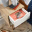 Kennedy 1 Drawer Bedside Table-1283616740
