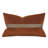 Appliqued Feather Reversible Throw Pillow