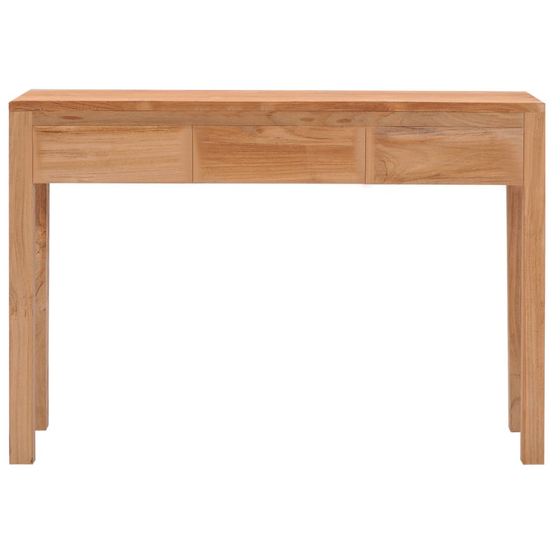 Console en bois massif 43,3 po Charika
