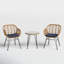 Fuze Wicker 2 - Person Patio Conversation Sets with Cushions-295692633