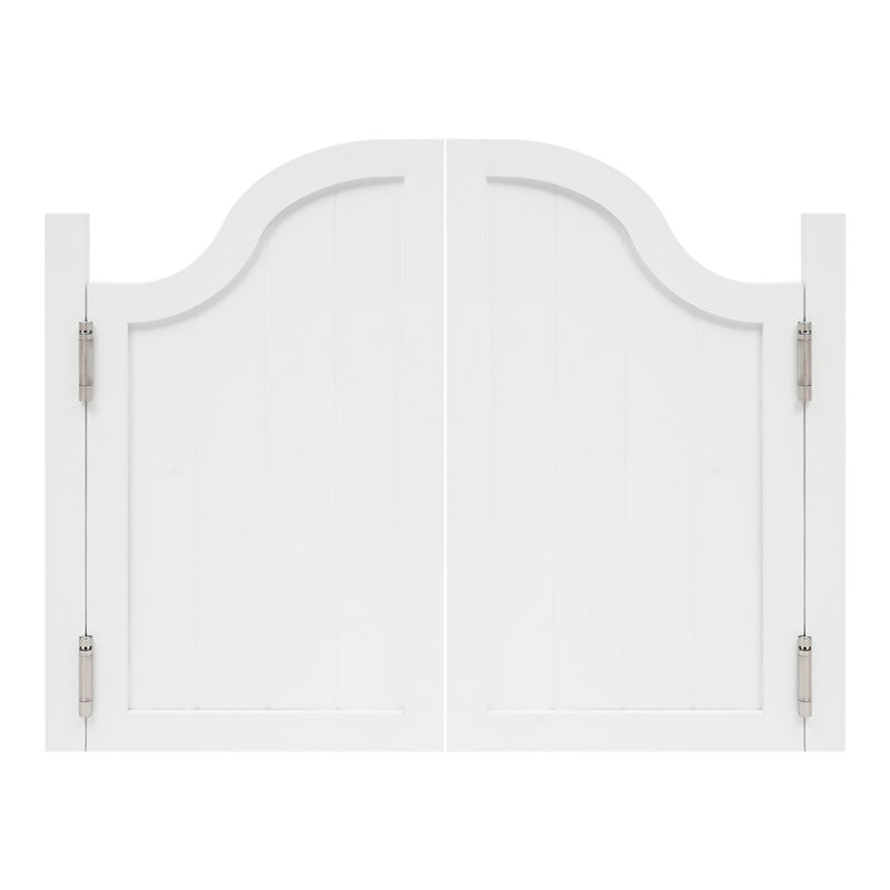 Solid Wood Café / Saloon Door, White