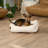 Leather Look Cozy Couch Dog Bed-113244675-113244676