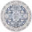 Medallion Non Slip Washable Area Rug(Blue)-1738804055