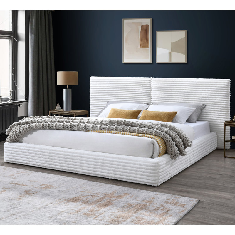 Lucia Mowbray Upholstered Platform Bed, King
