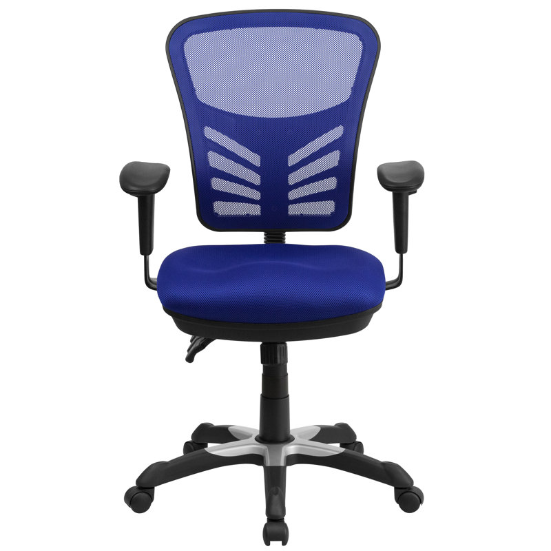 Blue Elephant Mesh Executive Chair, Blue