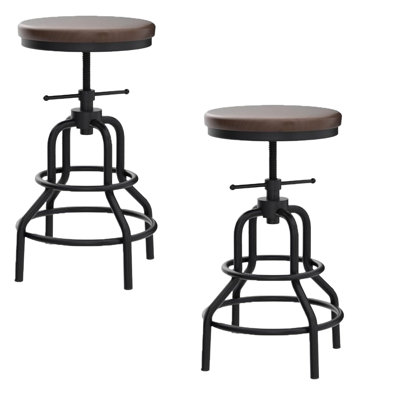 Retro Industrial Bar Stool