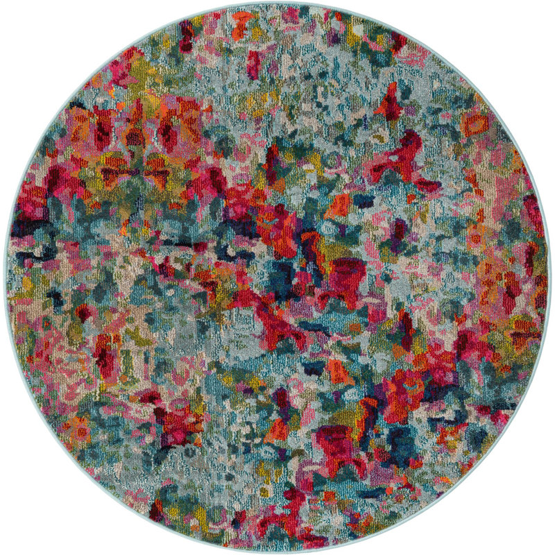 Tapis Prismatic, Rond 5 pi 3 po