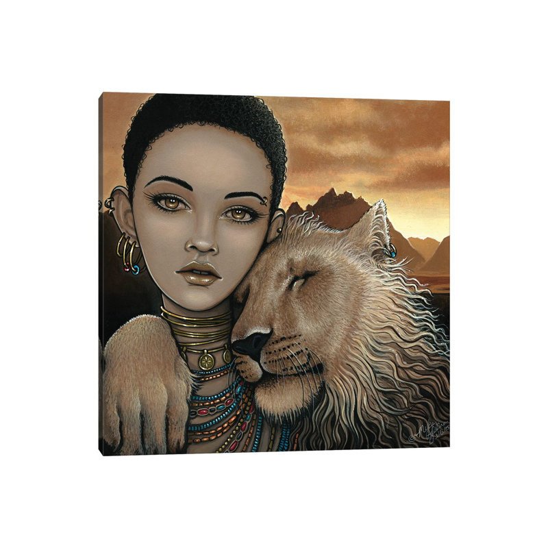 Zariel Akachi by Myka Jelina - Wrapped Canvas Gallery-Wrapped Canvas Giclée, 30.48 cm H x 30.48 cm W