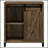 Arcata Rustic Sliding Door Bar Cabinet With Ample Storage And Wine Bottle Holders, Perfect For Farmhouse-Style Entertaining.