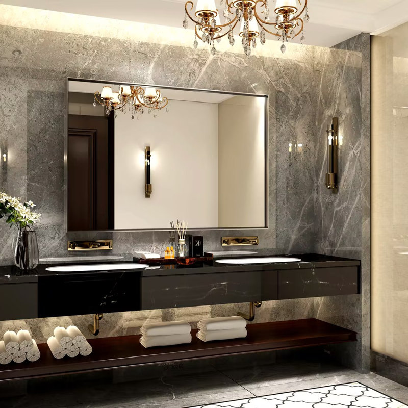 Miroir de salle de bain mural moderne 40 "x 30"