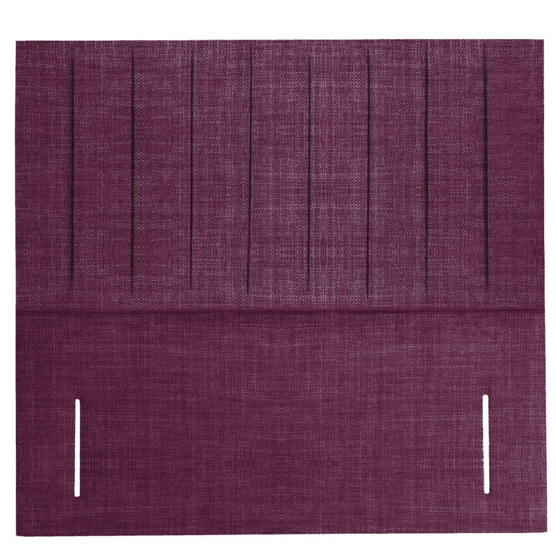Marita Upholstered Headboard, Purple, King (5'), 100% Linen