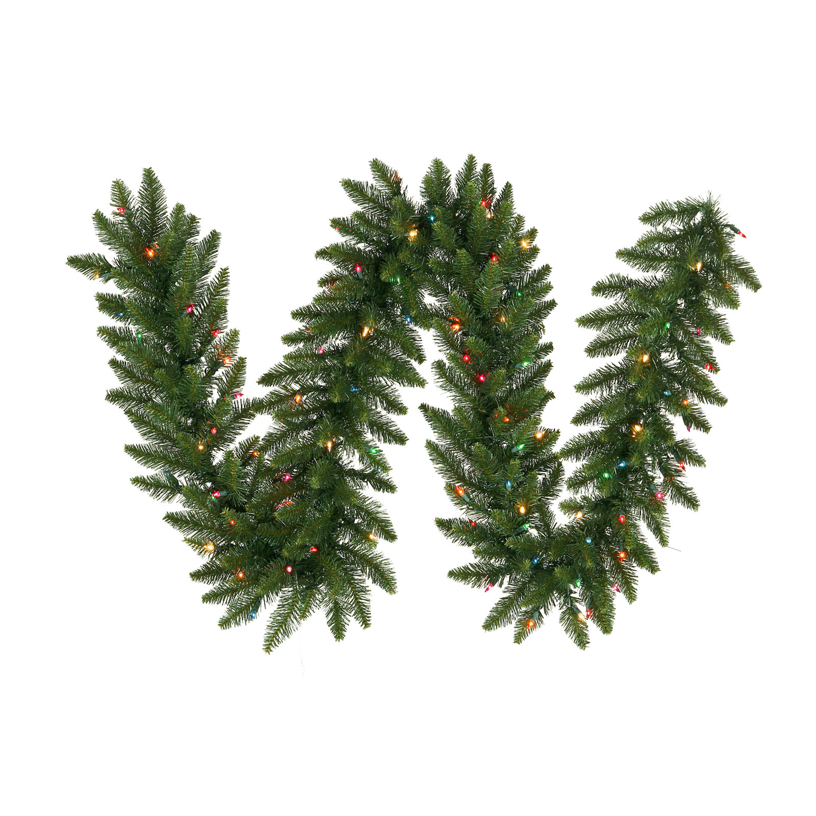 Peabody 600" Pre-Lit Christmas Garland