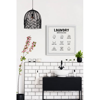 Laundry Cycle - Single Picture Frame Print