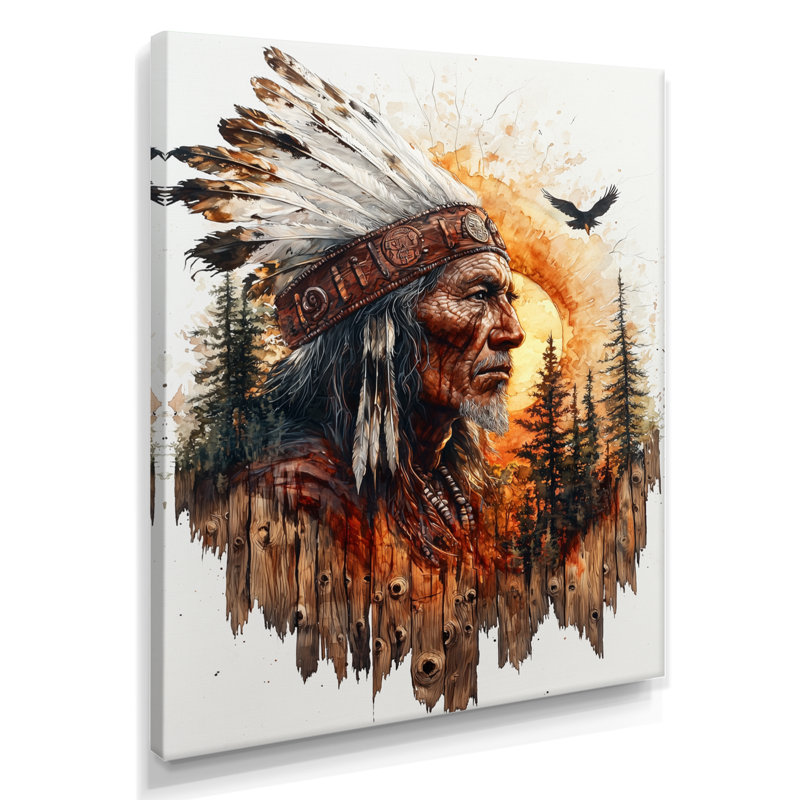 Geriet - People, art mural sur toile, Toile tendue, Ne s’applique pas, H 20 po x l 12 po