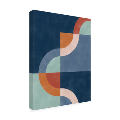 Bolog Elena Ristova Aspectratiobluerust32 Canvas Art