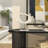 Leominster Polystone Abstract Sculpture with Marble Base