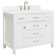 42.25'' Single Bathroom Vanity with Carrara Quartz Top