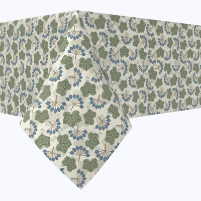 Floral 128 Cotton Tablecloths