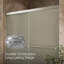 Porte de baignoire coulissante double 59,63 po x 62 po Revel avec technologie CleanCoat-14672753-69281788