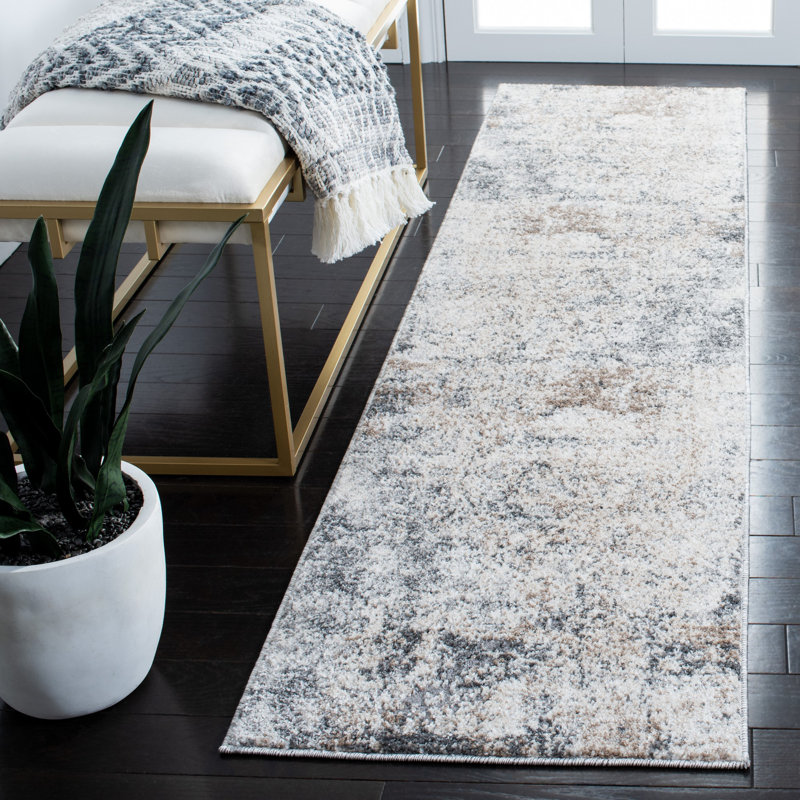 Arusha Performance Abstract Rug, Runner 2' x 6'