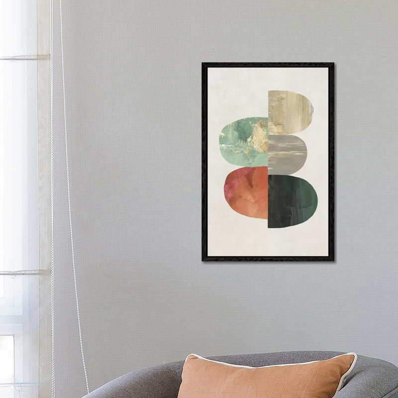 Evolving Energy I by Tom Reeves - Gallery-Wrapped Canvas Giclée on Canvas, 66.04 cm H x 45.72 cm W, Black Framed
