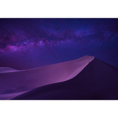 Planet In Outer Space Galaxy Border