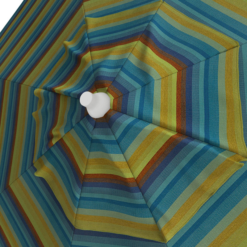 Parasol de marché 86,3 po Kenne, l 108 po x P 108 po, Sunbrella® lagon Astoria