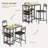 3 - Piece Dining Set-542622670-542622667