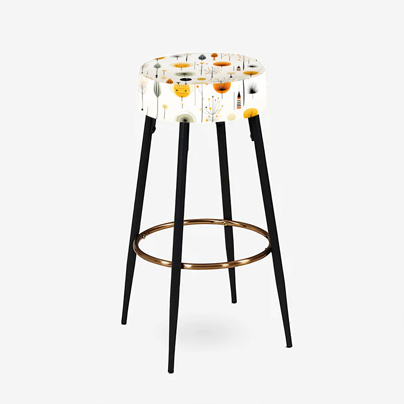 Ensemble de 2 tabourets de bar Mid-Century danois Modern Sophistication