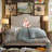 Adjustable Headboard with Fine Linen Upholstery and Button Tufting for Bedroom-797980015-797980010