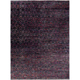 Overdyed One-of-a-Kind 9' 0" X 11' 10" Hand Knotted Area Rug