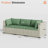 3 Pieces Rattan Patio Sofa With Cushions-408420600