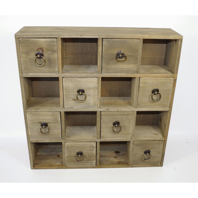 Minerva Solid Wood 51cm W 8 - Drawer Chest of Drawers