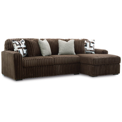 Midnight-Madness 2-Piece Sectional Sofa with Chaise