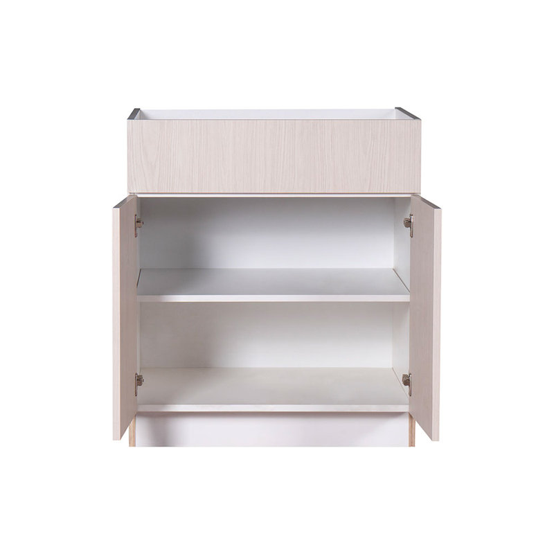 SB33    One False Front Two Doors, Sink Base Cabinet