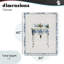 Toile de lavabo rétro de style chinoiserie, design par lettré et doublé-848937807