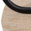 Table d'appoint Altrincham Modern Travertine