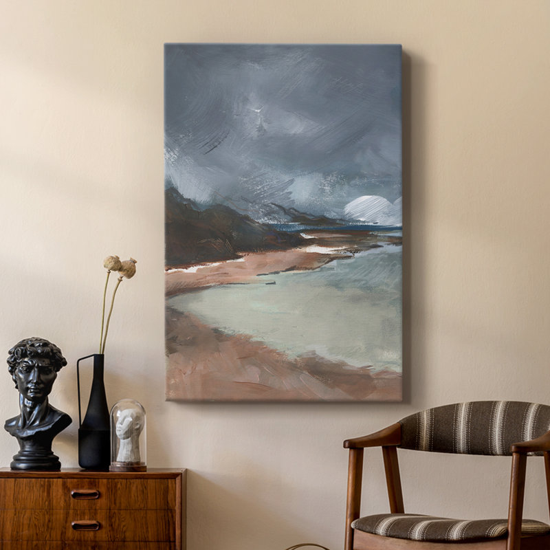 Tempête de verre de mer II - galerie Cavas sur mesure, H 12 po x l 8 po