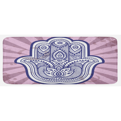 Eclectic Synthetic Kitchen Mat